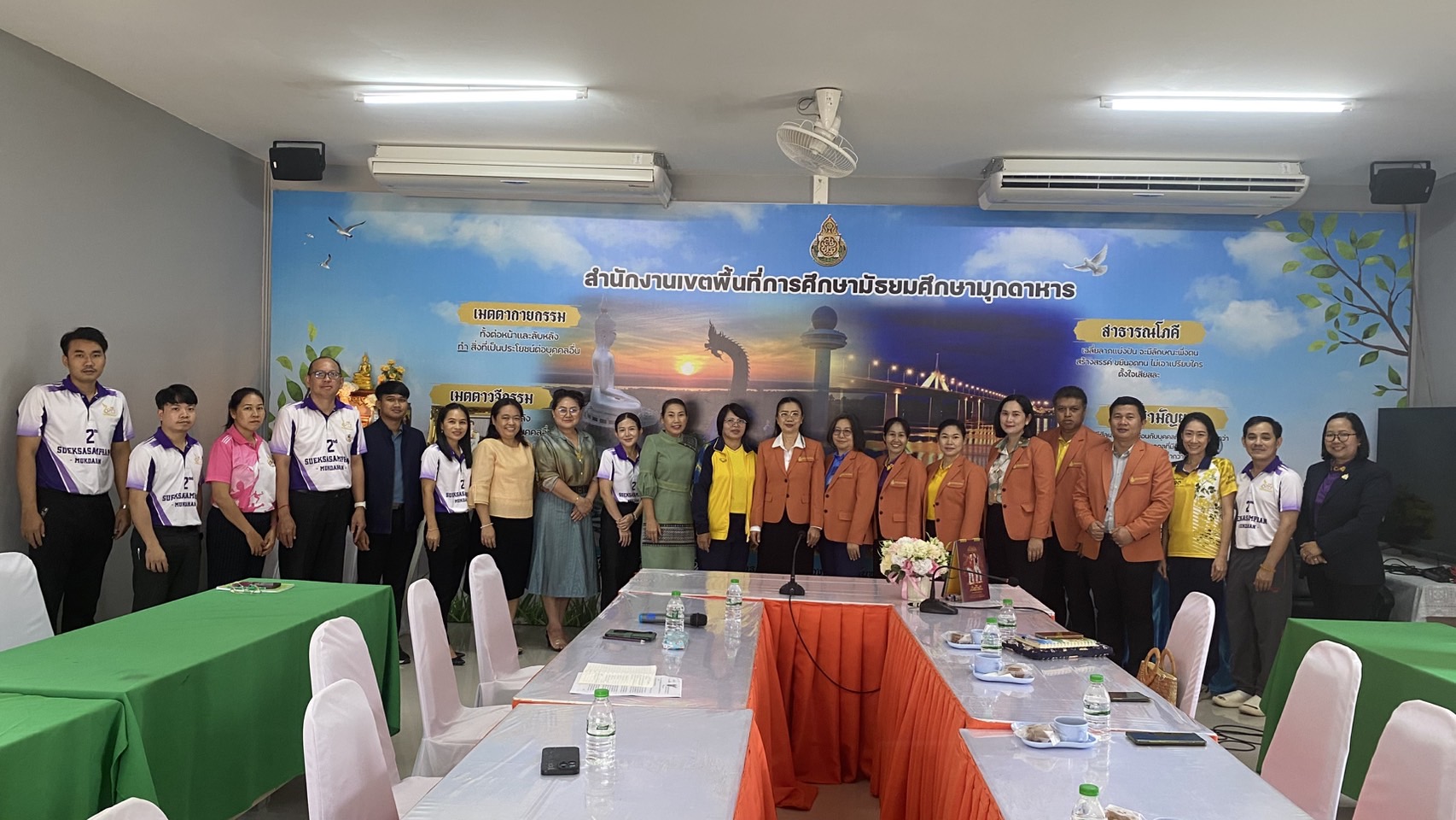 ต้อนรับคณะศึกษาดูงานจากสำนักงานเขตพื้นที่การศึกษามัธยมศึกษานครพนม