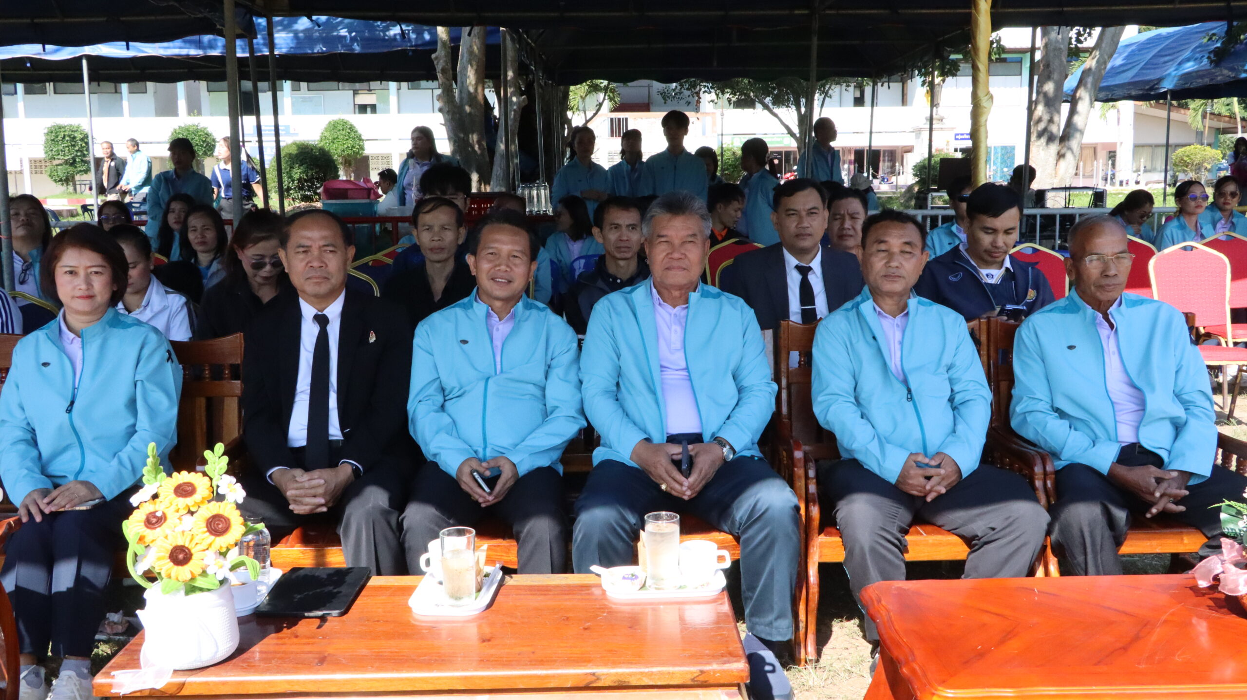 ผอ.สพม.มุกดาหาร เป็นประธานเปิดการแข่งขันกีฬาสีภายใน“ ดอกตะแบกเกมส์ ” ประจำปีการศึกษา 2568