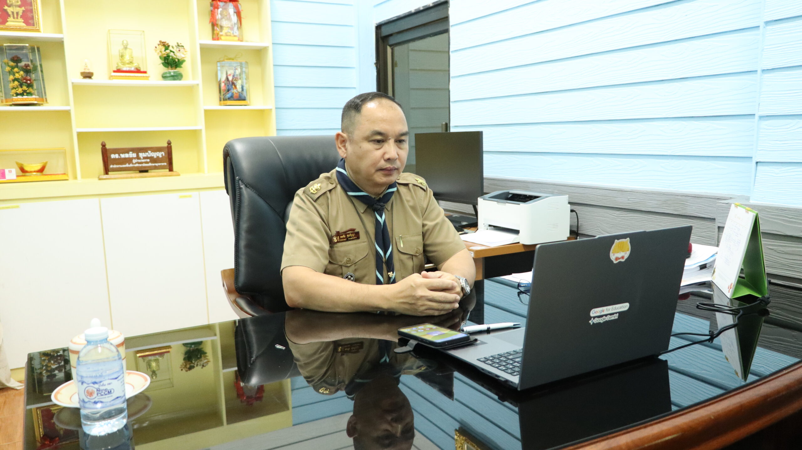 สำนักงานเขตพื้นที่การศึกษามัธยมศึกษามุกดาหาร ร่วมรับชม “พฤหัสเช้า ข่าว สพฐ.”ครั้งที่ 6