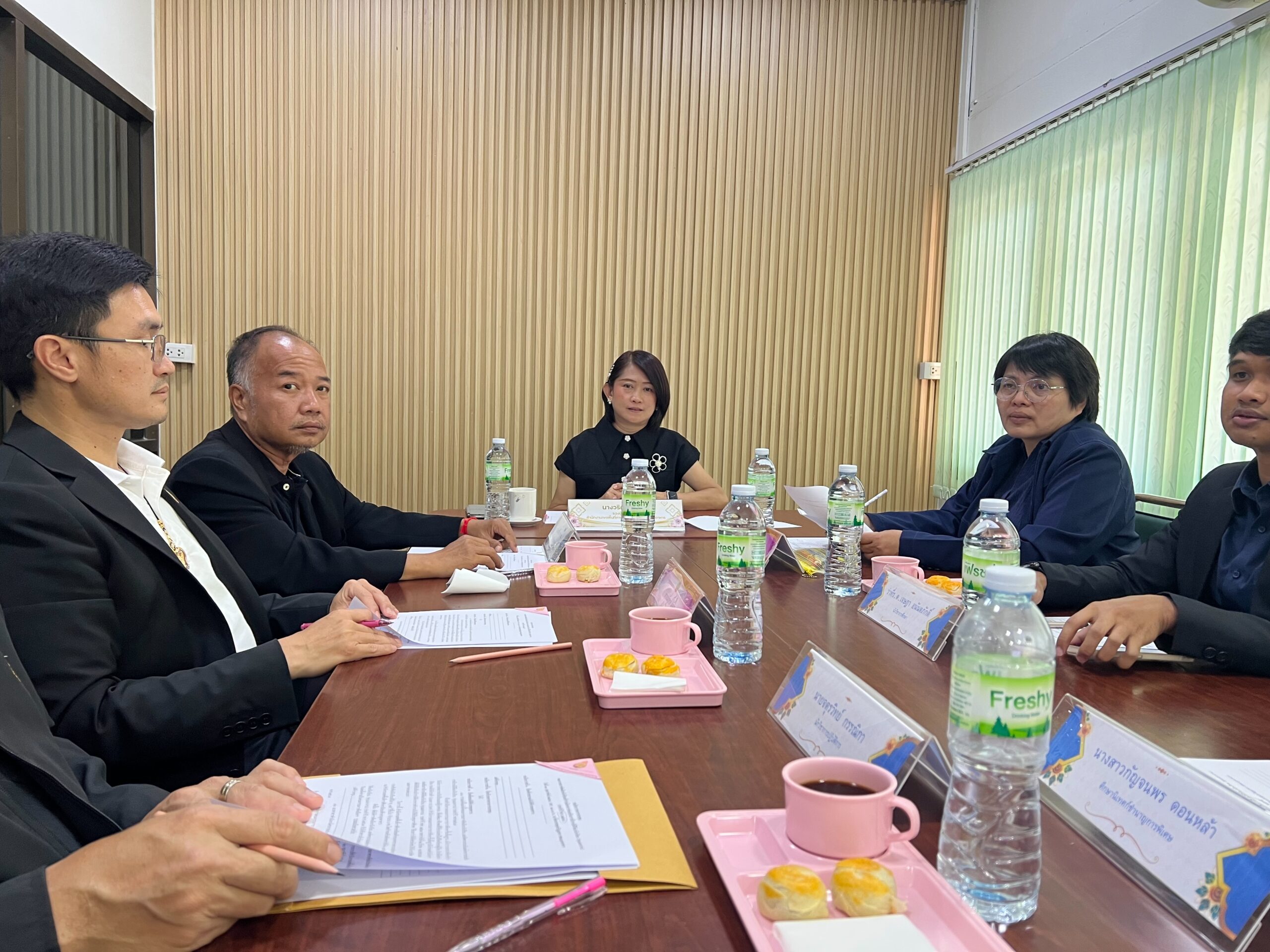 การประชุมคณะกรรมการคัดเลือกนักเรียนและติดตามประเมินผลโครงการส่งเสริมการมีรายได้ให้แก่นักเรียน (ทุนแลกงาน) ประจำปี พ.ศ. 2569