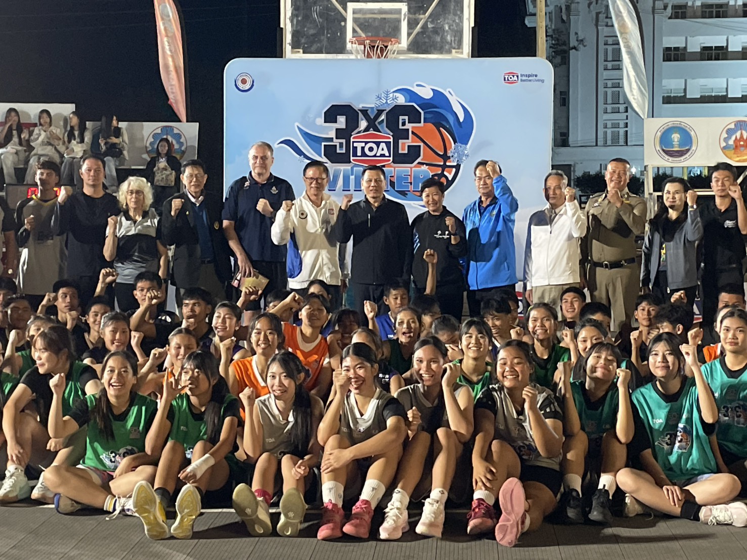 พิธีเปิดการแข่งขันบาสเกตบอล รายการ “TOA 3×3 Basketball Winter 2026”