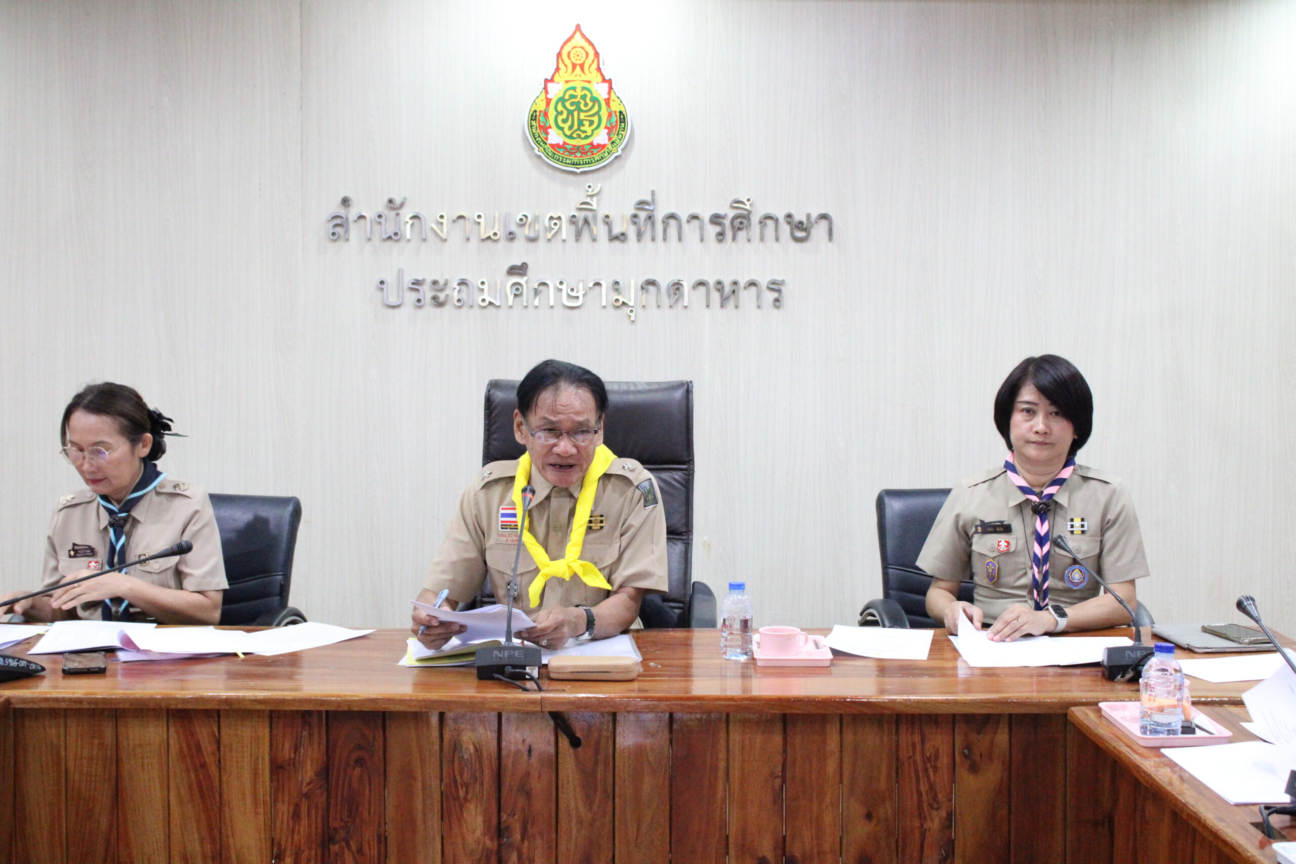 การประชุมคณะกรรมการดำเนินการจัดฝึกอบรมผู้บังคับบัญชาหน่วยลูกเสือจิตอาสา ประจำปีงบประมาณ พ.ศ. 2569