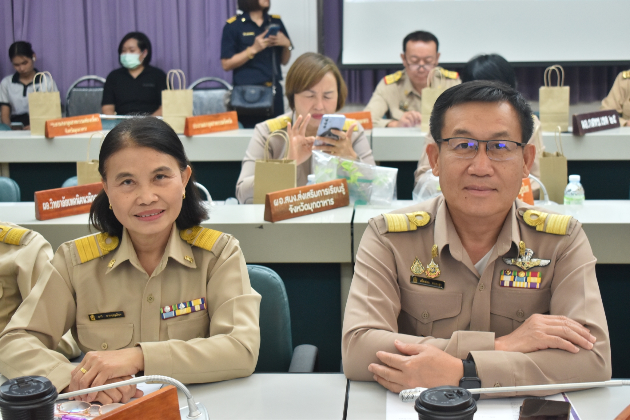 การประชุมกรมการจังหวัดมุกดาหารและหัวหน้าส่วนราชการ ประจำจังหวัดมุกดาหาร ครั้งที่ 3/2569