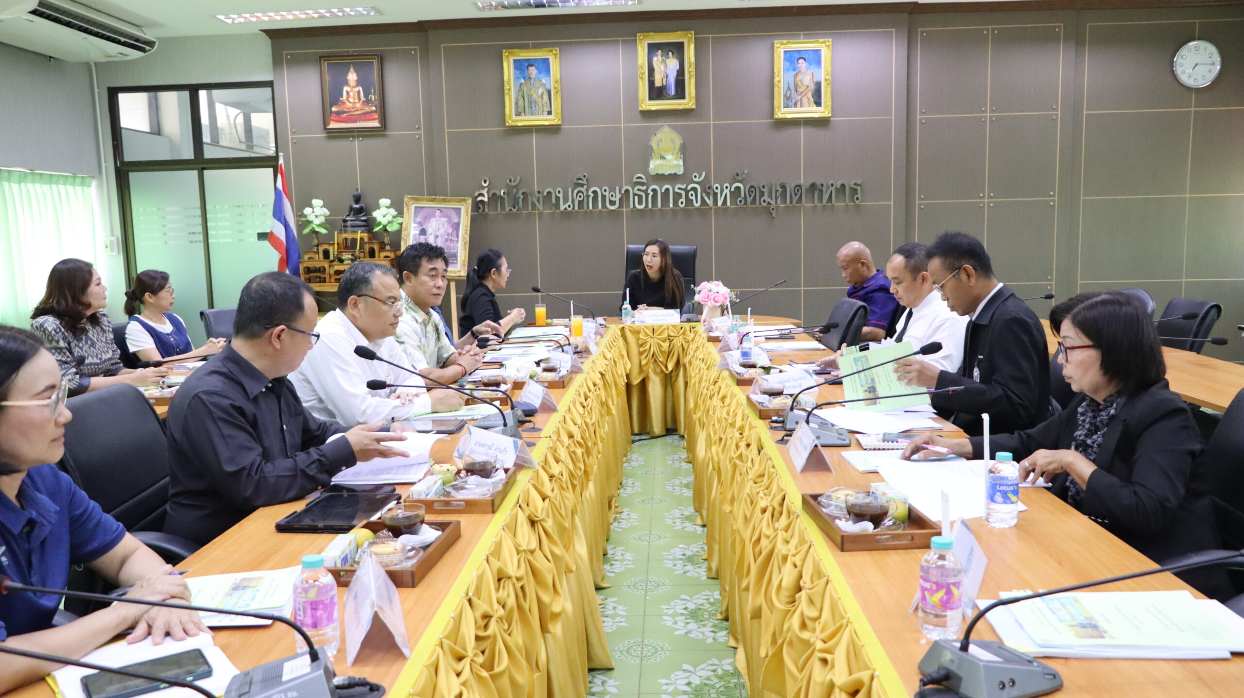 การประชุมประชุม กศจ.มุกดาหาร ครั้งที่ 3/2569 ขับเคลื่อนนโยบายการศึกษาจังหวัดมุกดาหาร