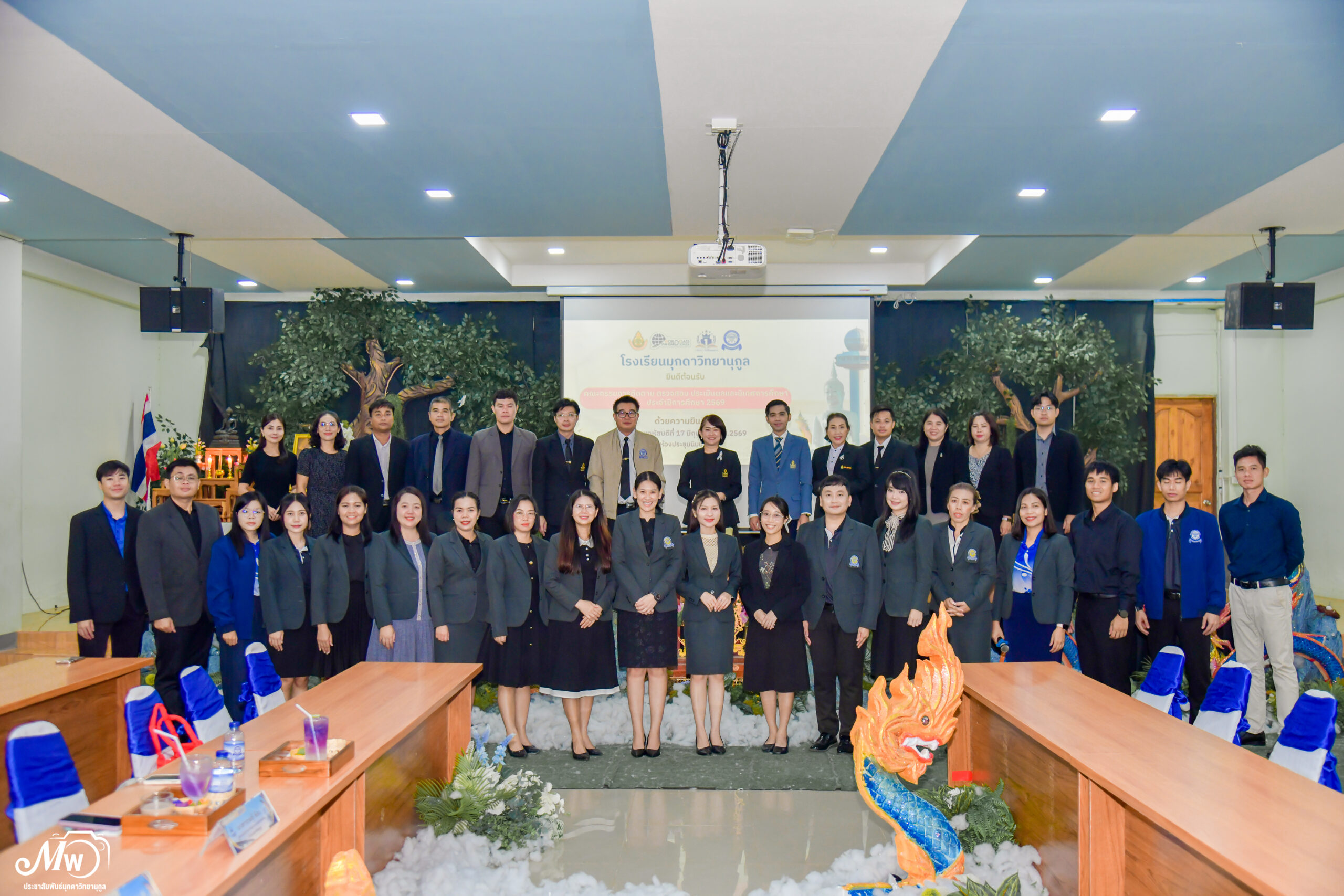 การนิเทศ และตรวจเยี่ยมสถานศึกษาในสังกัดประจำปีงบประมาณ 2569สำนักงานเขตพื้นที่การศึกษามัธยมศึกษามุกดาหาร