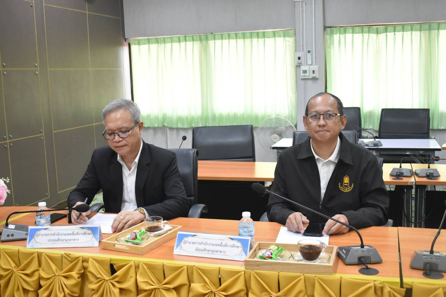 สพม.มุกดาหาร ร่วมประชุมยกระดับมาตรการรักษาความปลอดภัยและป้องกันเหตุรุนแรงในสถานศึกษา มุ่งสร้างพื้นที่การเรียนรู้ที่ปลอดภัย