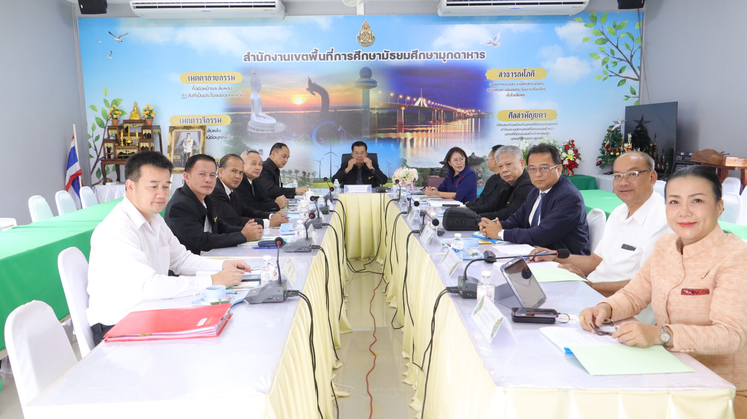 การประชุมคณะอนุกรรมการข้าราชการครูและบุคลากรทางการศึกษา ใน อ.ก.ค.ศ. เขตพื้นที่การศึกษามัธยมศึกษามุกดาหารครั้งที่ 8/2569