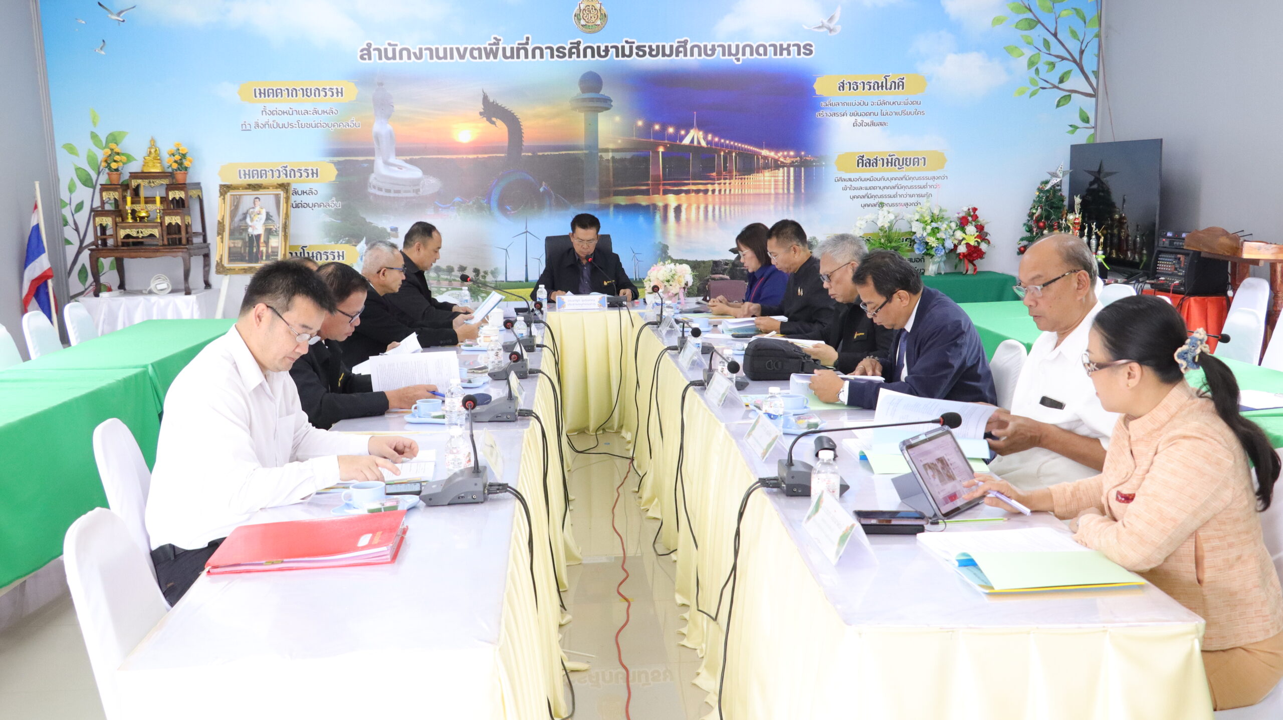 การประชุมคณะอนุกรรมการข้าราชการครูและบุคลากรทางการศึกษา ใน อ.ก.ค.ศ. เขตพื้นที่การศึกษามัธยมศึกษามุกดาหารครั้งที่ 8/2569
