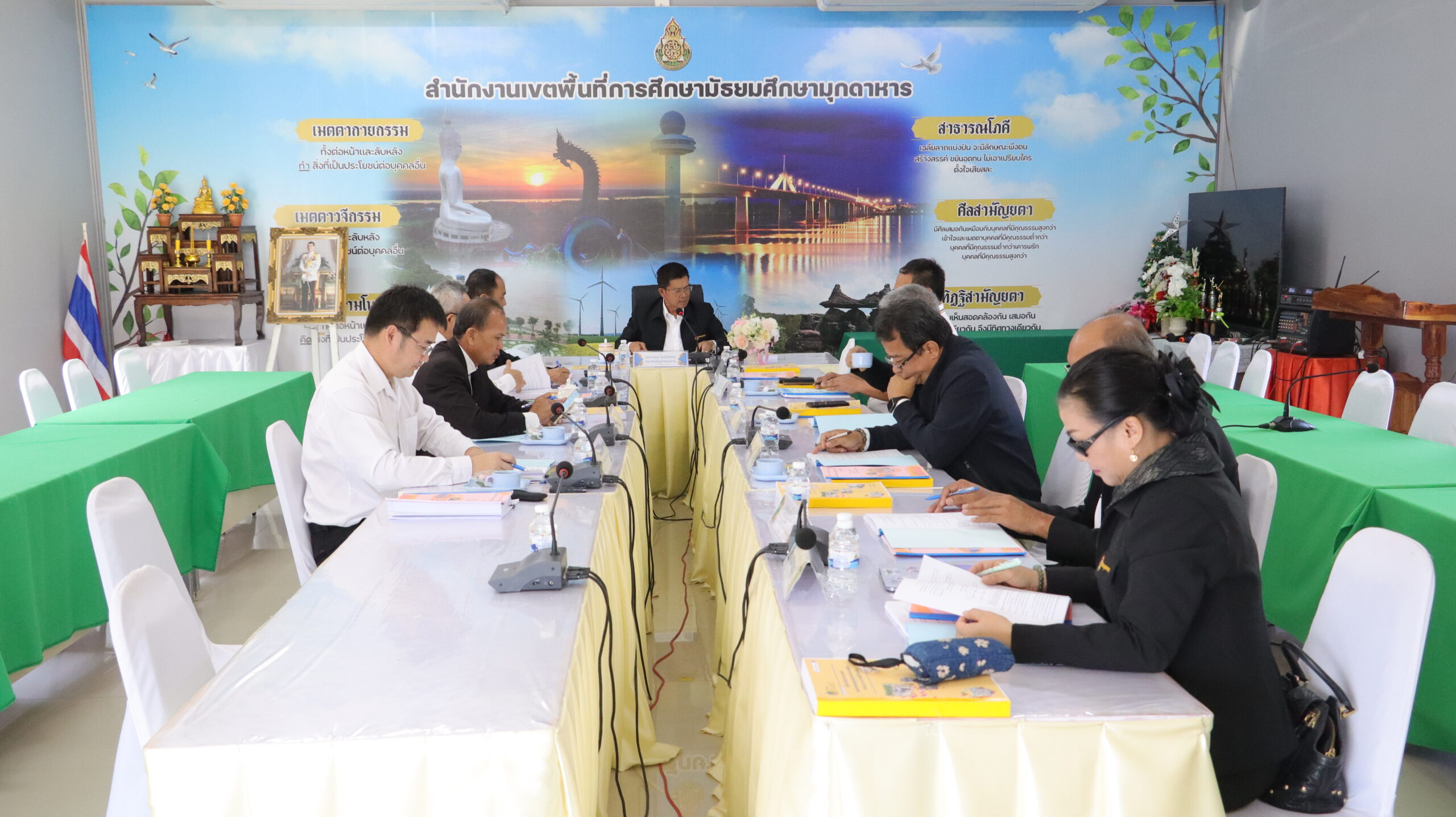 การประชุมอนุกรรมการข้าราชการครูและบุคลากรทางการศึกษาในอ.ก.ค.ศ. เขตพื้นที่การศึกษามัธยมศึกษามุกดาหาร ครั้งที่ 10/2569